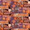 Sykel Enterprises-Clemson University Cotton Fabric-Clemson Tigers Pop Art Cotton Quilting Fabric
